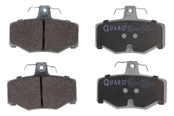 Set placute frana,frana disc puntea spate (QP7762 QUARO) NISSAN