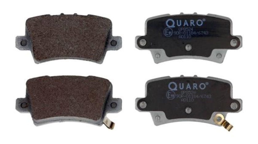 Set placute frana,frana disc puntea spate (QP8524 QUARO) HONDA