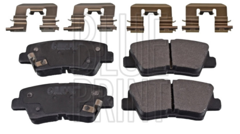 Set placute frana,frana disc puntea spate (ADG042134 BLUE PRINT) HYUNDAI,KIA