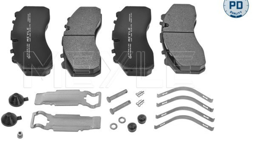 Set placute frana,frana disc puntea spate (0252908730PD MEYLE) BOVA,DAF,IRISBUS,IRIZAR,IVECO,MAN,MERCEDES-BENZ,NEOPLAN,SCANIA,SETRA,SOLARIS