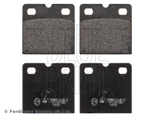 Set placute frana,frana disc puntea spate (ADV184281 BLP) AUDI,JAGUAR
