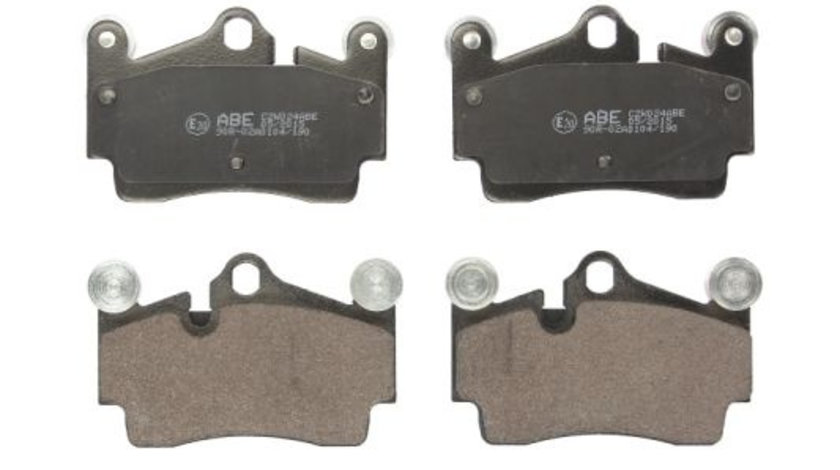 Set placute frana,frana disc puntea spate (C2W024ABE ABE) AUDI,PORSCHE,VW