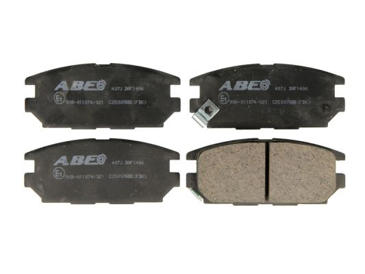 Set placute frana,frana disc puntea spate (C25007ABE ABE) MITSUBISHI