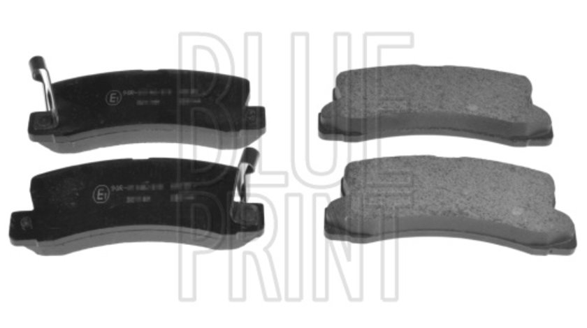 Set placute frana,frana disc puntea spate (ADT34284 BLP) LEXUS,TOYOTA