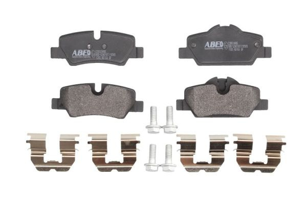Set placute frana,frana disc puntea spate (C2B033ABE ABE) MINI