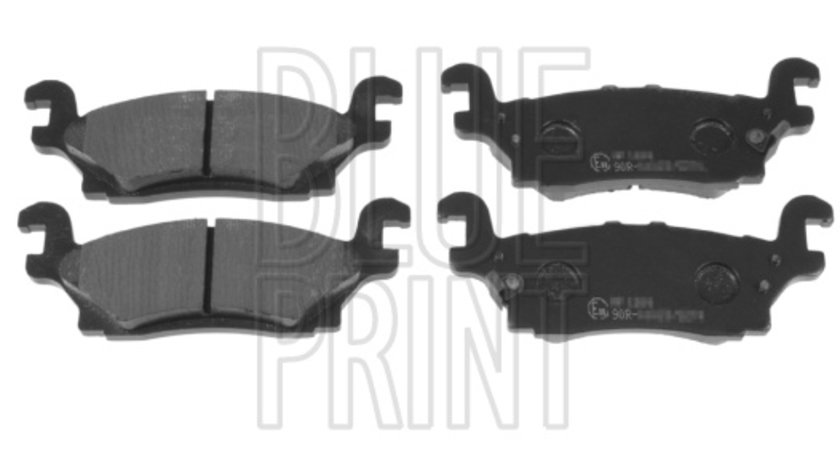 Set placute frana,frana disc puntea spate (ADA104222 BLP) HUMMER