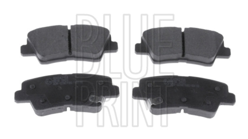 Set placute frana,frana disc puntea spate (ADG042154 BLP) HYUNDAI,KIA