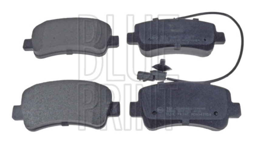 Set placute frana,frana disc puntea spate (ADN142154 BLP) NISSAN,OPEL,RENAULT,VAUXHALL