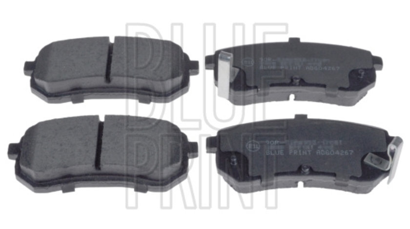 Set placute frana,frana disc puntea spate (ADG04267 BLP) HYUNDAI,KIA