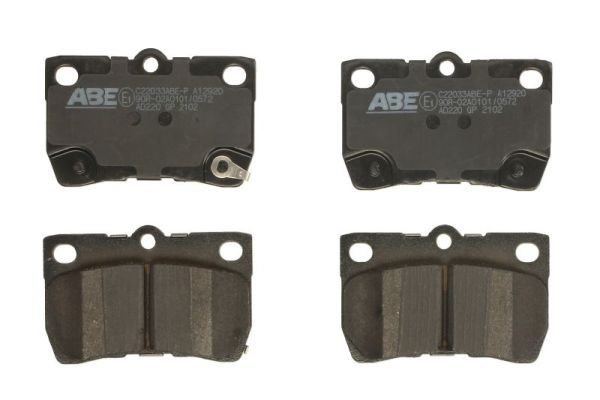 Set placute frana,frana disc puntea spate (C22033ABEP ABE) LEXUS,TOYOTA