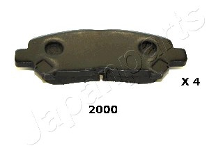 Set placute frana,frana disc puntea spate (PP2000AF JAPANPARTS) TOYOTA