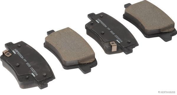 Set placute frana,frana disc puntea spate (J3610535 JAKOPARTS) HYUNDAI
