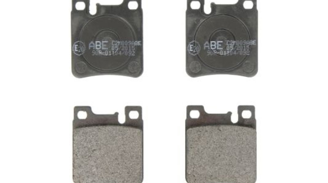 Set placute frana,frana disc puntea spate (C2M009ABE ABE) BMW,CHRYSLER,MERCEDES-BENZ