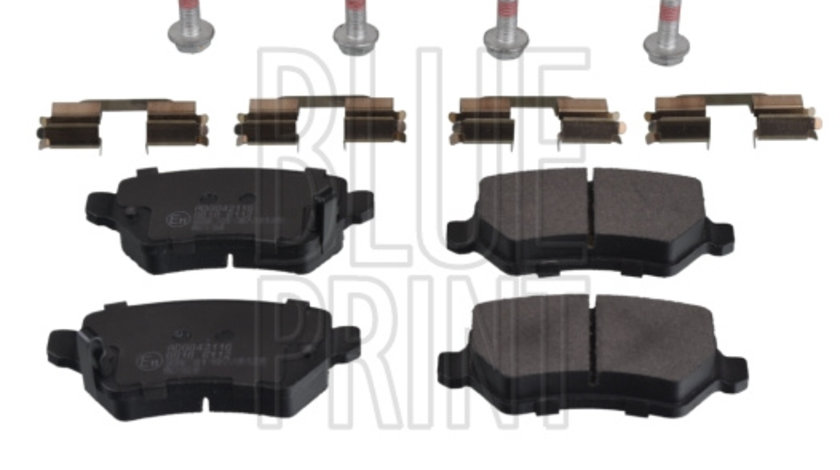 Set placute frana,frana disc puntea spate (ADG042116 BLUE PRINT) KIA,OPEL,VAUXHALL