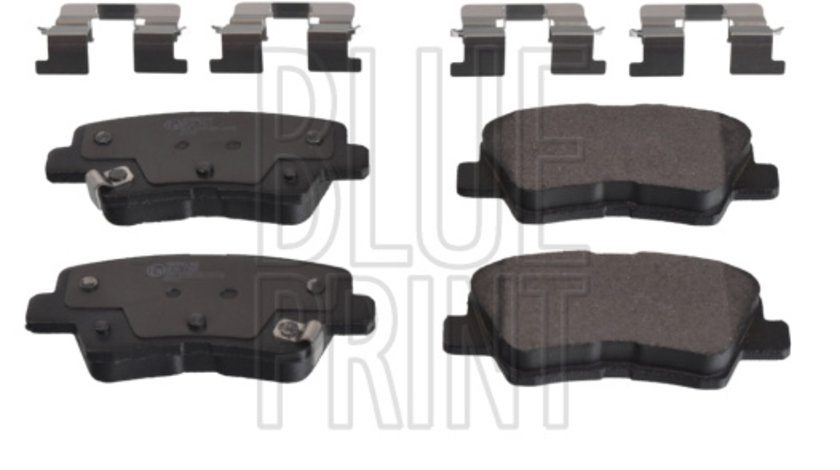 Set placute frana,frana disc puntea spate (ADG042160 BLP) HYUNDAI,KIA