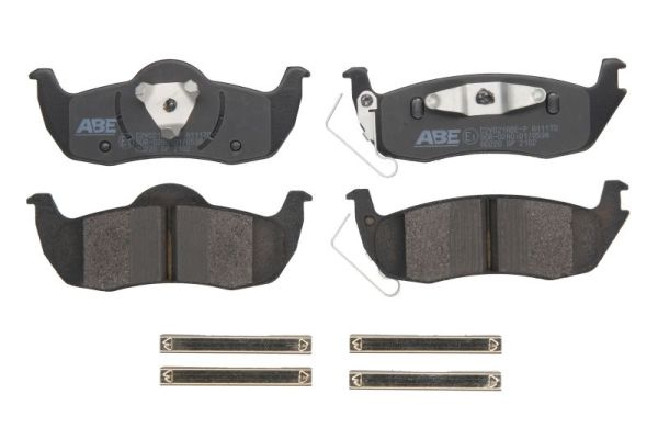Set placute frana,frana disc puntea spate (C2Y021ABEP ABE) JEEP,NISSAN