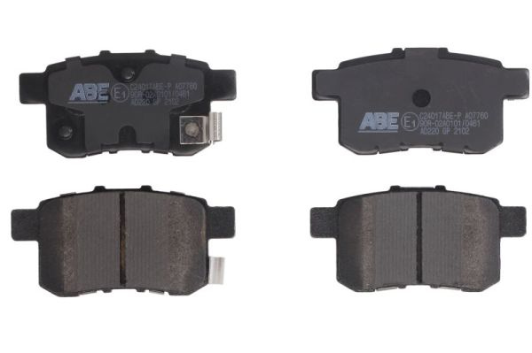 Set placute frana,frana disc puntea spate (C24017ABEP ABE) HONDA
