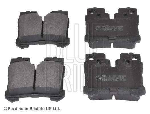Set placute frana,frana disc puntea spate (ADT342185 BLP) LEXUS