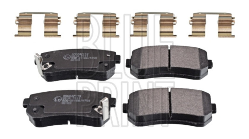 Set placute frana,frana disc puntea spate (ADG042119 BLP) HYUNDAI,KIA