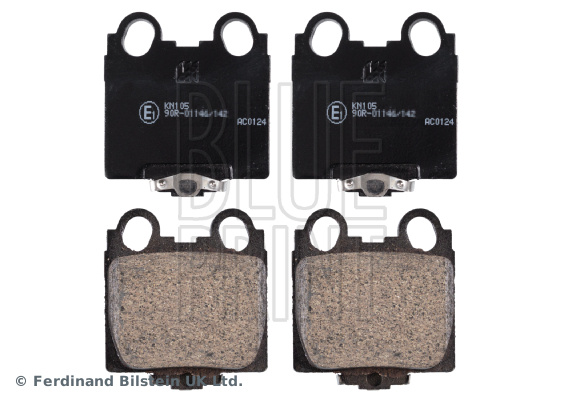 Set placute frana,frana disc puntea spate (ADT342108 BLP) LEXUS,TOYOTA