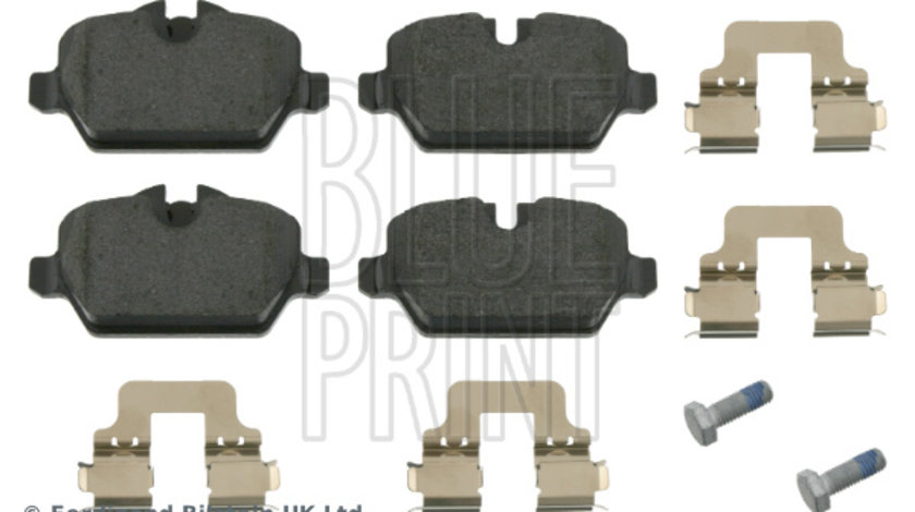 Set placute frana,frana disc puntea spate (ADB114214 BLUE PRINT) BMW,MINI