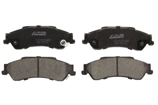 Set placute frana,frana disc puntea spate (C2Y015ABE ABE) CHEVROLET,GMC