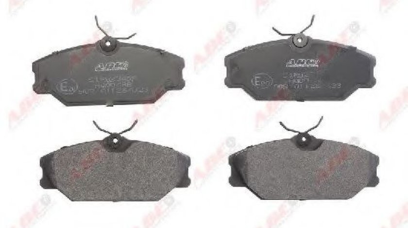 Set placute frana,frana disc RENAULT CLIO II (BB0/1/2, CB0/1/2) (1998 - 2005) ABE C1R023ABE piesa NOUA