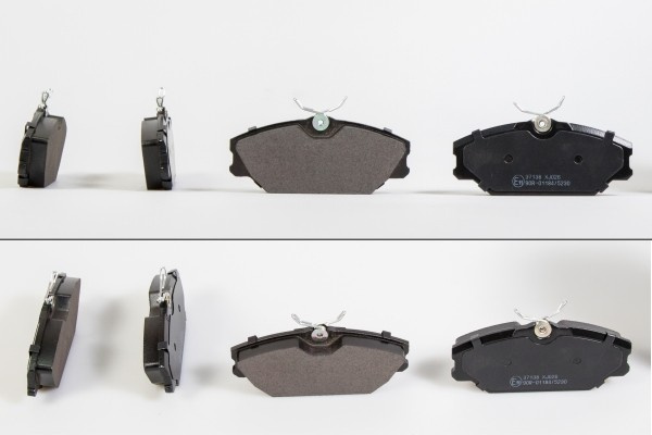Set placute frana,frana disc RENAULT CLIO II (BB0/1/2, CB0/1/2) (1998 - 2005) QWP WBP278 piesa NOUA