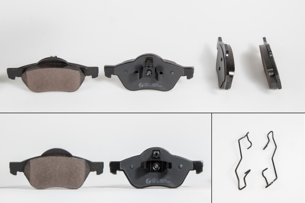 Set placute frana,frana disc RENAULT CLIO III (BR0/1, CR0/1) (2005 - 2012) QWP WBP554 piesa NOUA