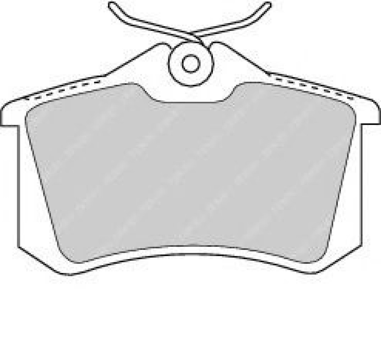 Set placute frana,frana disc RENAULT CLIO III Grandtour (KR0/1) (2008 - 2012) FERODO FDB1491 piesa NOUA