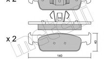 Set placute frana,frana disc RENAULT CLIO IV (2012...