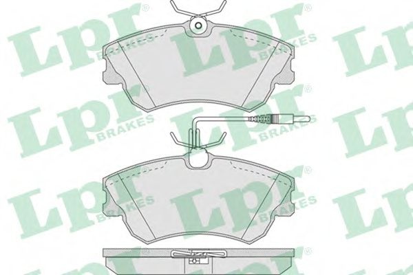 Set placute frana,frana disc RENAULT ESPACE III (JE0) (1996 - 2002) LPR 05P750 piesa NOUA