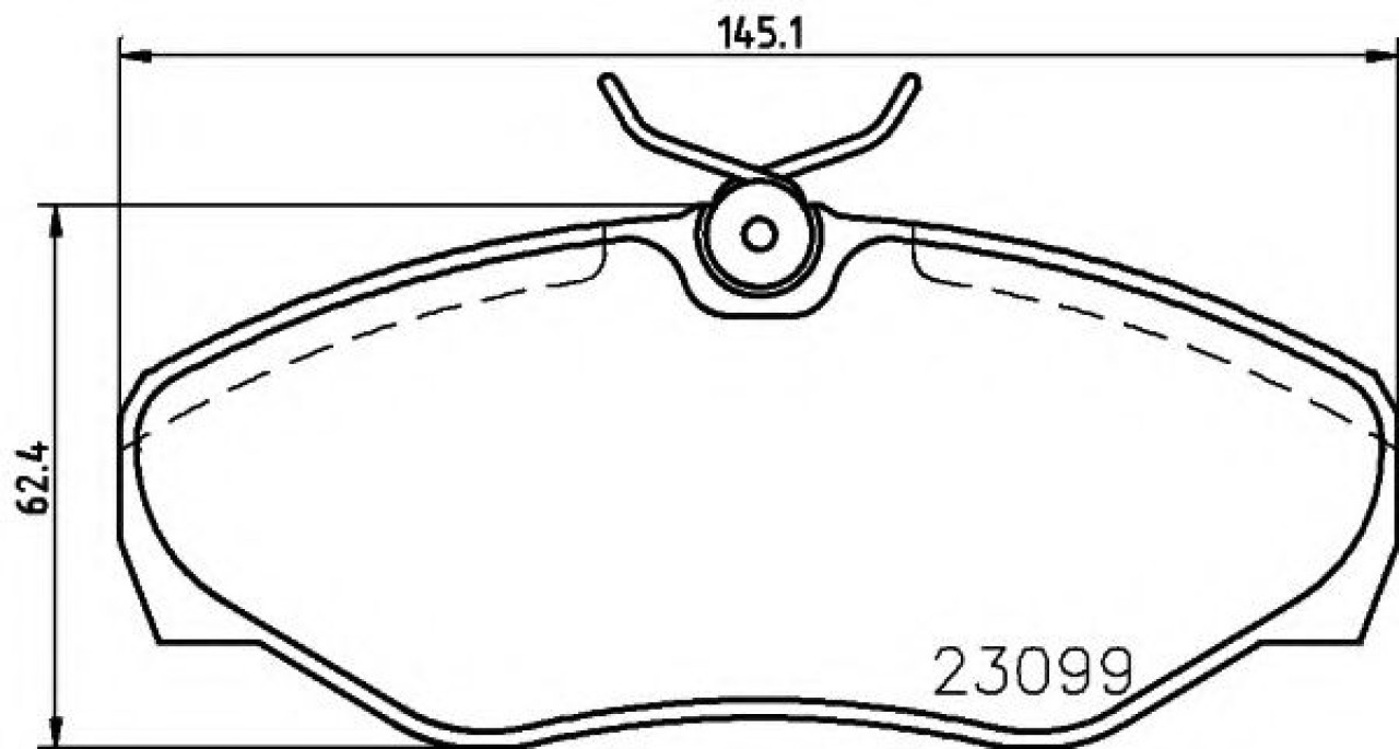 Set placute frana,frana disc RENAULT ESPACE III (JE0) (1996 - 2002) TEXTAR 2309902 piesa NOUA