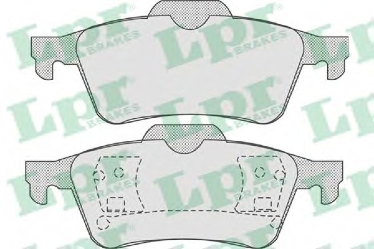 Set placute frana,frana disc RENAULT ESPACE IV (JK0/1) (2002 - 2015) LPR 05P815 piesa NOUA