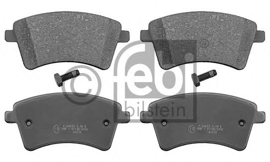 Set placute frana,frana disc RENAULT KANGOO BE BOP (KW0/1) (2009 - 2016) FEBI BILSTEIN 116184 piesa NOUA