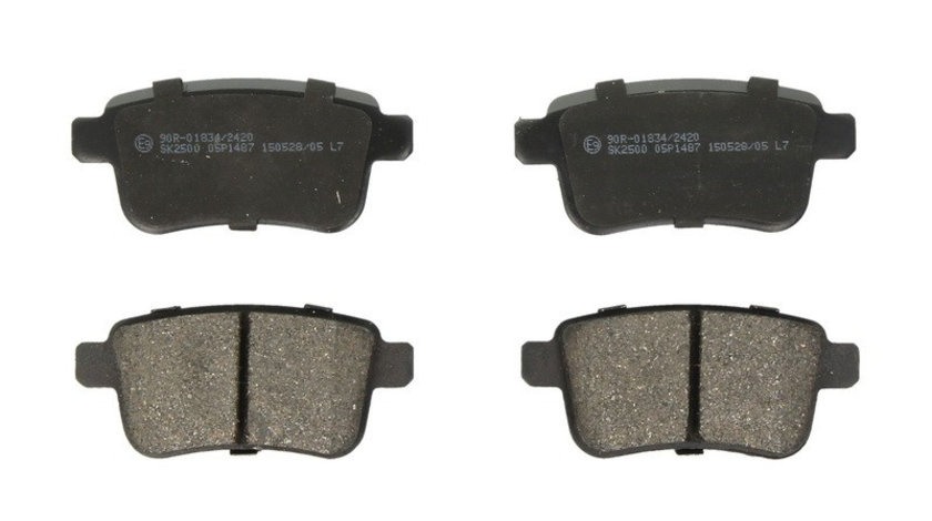 Set placute frana,frana disc RENAULT KANGOO / GRAND KANGOO (KW0/1) (2008 - 2016) KROTTENDORF KRO1786 piesa NOUA