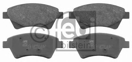 Set placute frana,frana disc RENAULT KANGOO (KC0/1) (1997 - 2007) FEBI BILSTEIN 16477 piesa NOUA