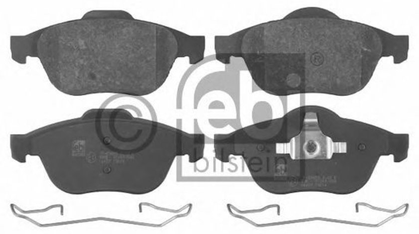 Set placute frana,frana disc RENAULT LAGUNA II (BG0/1) (2001 - 2016) FEBI BILSTEIN 16427 piesa NOUA