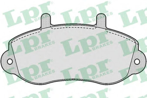 Set placute frana,frana disc RENAULT MASTER II bus (JD) (1998 - 2010) LPR 05P663 piesa NOUA