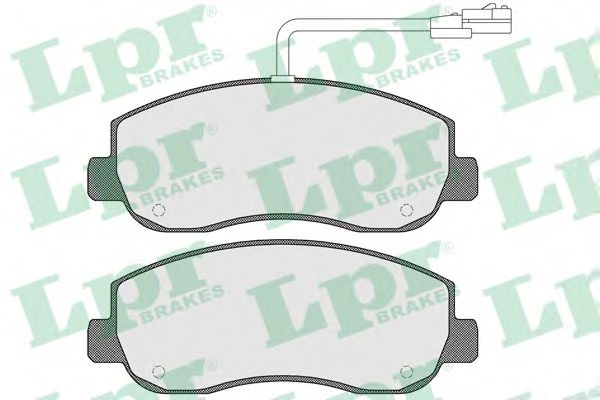 Set placute frana,frana disc RENAULT MASTER III platou / sasiu (EV, HV, UV) (2010 - 2016) LPR 05P1579 piesa NOUA