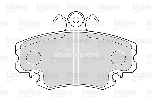 Set placute frana,frana disc RENAULT MEGANE I (BA0/1) (1995 - 2004) VALEO 301002 piesa NOUA