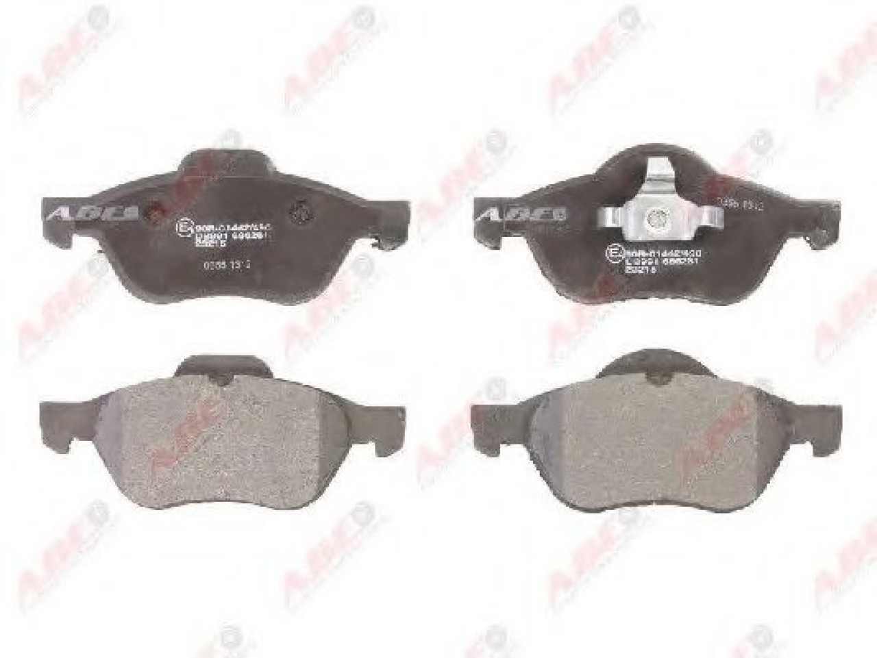 Set placute frana,frana disc RENAULT MEGANE II (BM0/1, CM0/1) (2002 - 2011) ABE C1R019ABE piesa NOUA