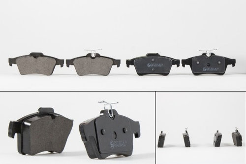 Set placute frana,frana disc RENAULT MEGANE II (BM0/1, CM0/1) (2002 - 2011) QWP WBP334 piesa NOUA