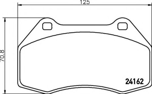 Set placute frana,frana disc RENAULT MEGANE II (BM0/1, CM0/1) (2002 - 2011) TEXTAR 2416201 piesa NOU...