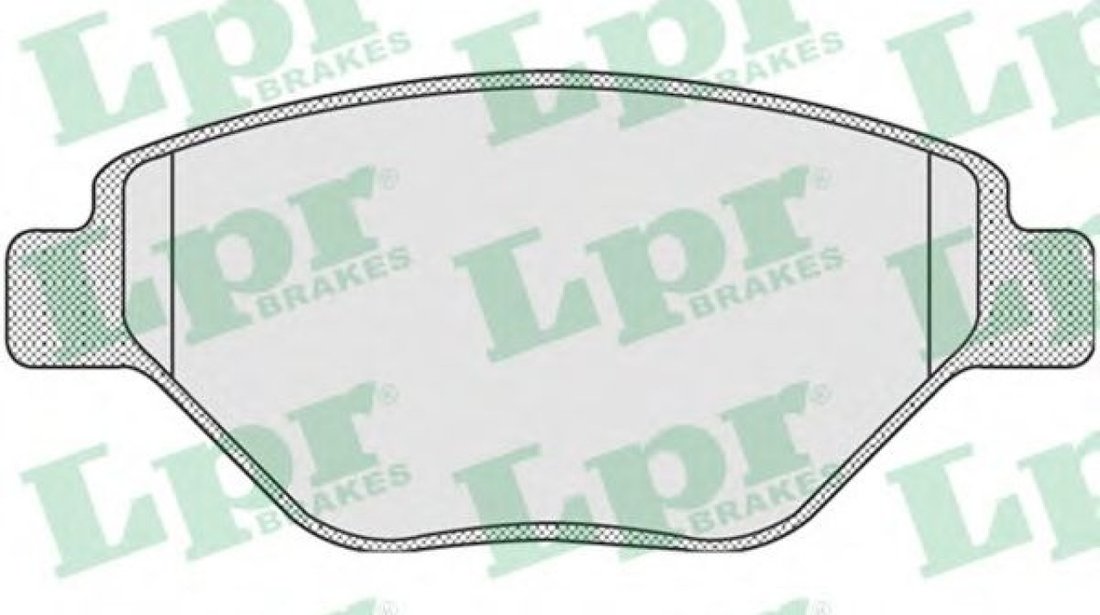 Set placute frana,frana disc RENAULT MEGANE II (BM0/1, CM0/1) (2002 - 2011) LPR 05P910 piesa NOUA