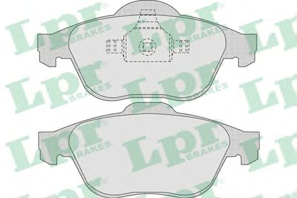Set placute frana,frana disc RENAULT SCENIC I (JA0/1) (1999 - 2003) LPR 05P864 piesa NOUA
