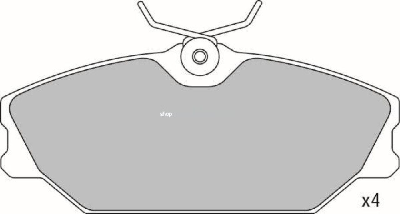 Set placute frana,frana disc RENAULT SCENIC I (JA0/1) (1999 - 2003) KRIEGER 0950006320 piesa NOUA