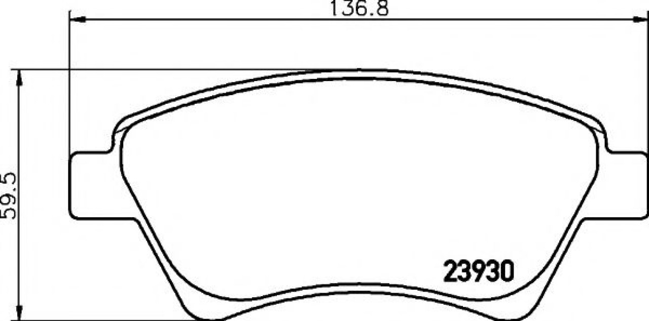 Set placute frana,frana disc RENAULT SCENIC II (JM0/1) (2003 - 2009) TEXTAR 2393001 piesa NOUA