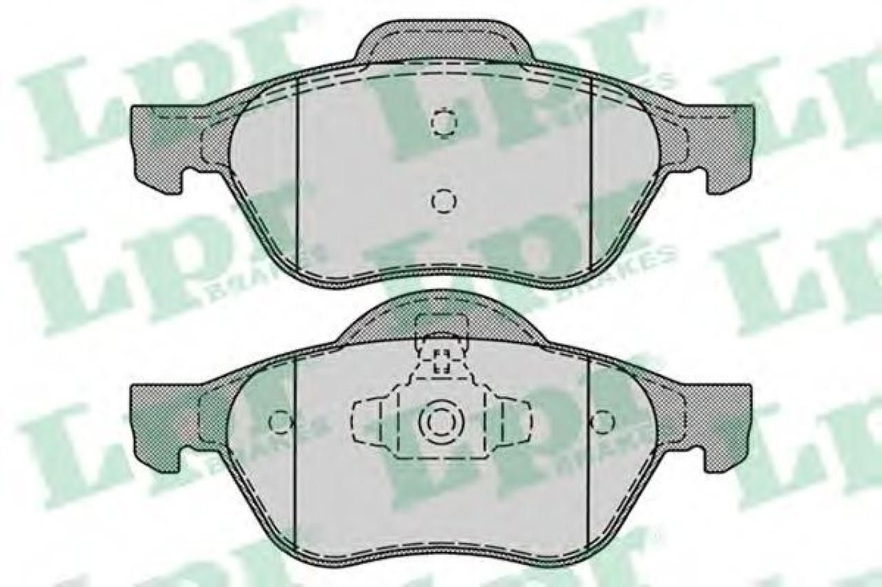 Set placute frana,frana disc RENAULT SCENIC II (JM0/1) (2003 - 2009) LPR 05P1279 piesa NOUA