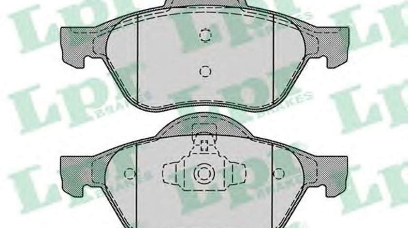 Set placute frana,frana disc RENAULT SCENIC II (JM0/1) (2003 - 2009) LPR 05P1279 piesa NOUA